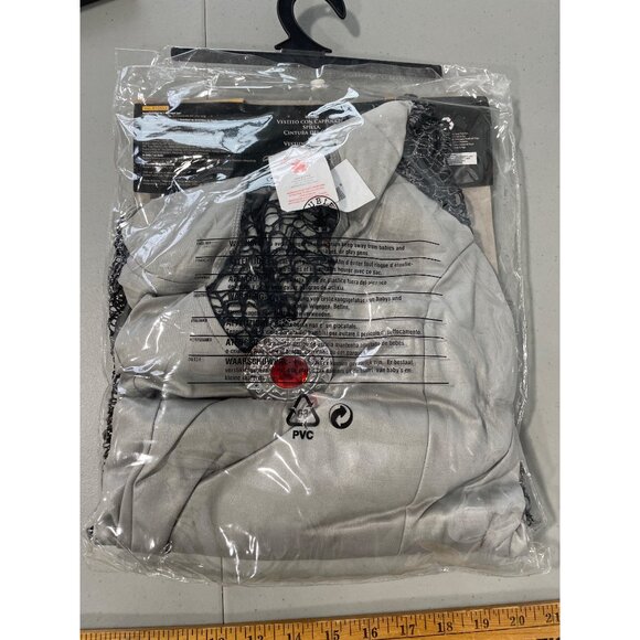 Rubies Crusaders Lady Costume Size Small Medieval Dress Brooch Chain Belt NEW - Picture 6 of 9